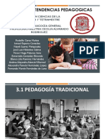 3.1 y 3.2 Tendencias Pedagogicas