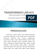 Transformasi Laplace