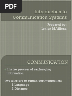 Introduction To Communication Systems