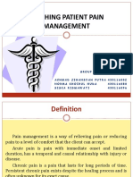 Teaching Patient Pain Management