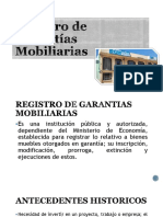 Registro de Garantías Mobiliarias