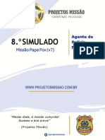 08-Simulado Missao Papa Fox Agente Comentado PDF