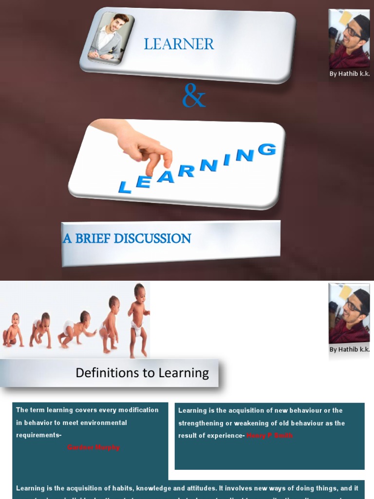 Understanding Learning Processes and Factors | PDF | Motivation ...