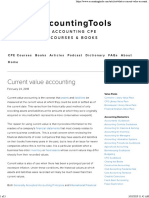 Current Value Accounting — AccountingTools