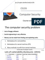 Computer Security: Course Overview