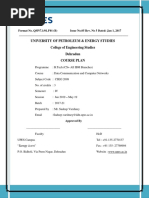 Course Plan DCN CSEG 2009 (2017-2021)