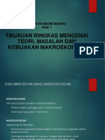 Bab 1 - Tinjauan Ringkas Mengenai Makro Ekonomi