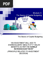 9a7b4MODULE 3- Capital Budgeting STUDENT