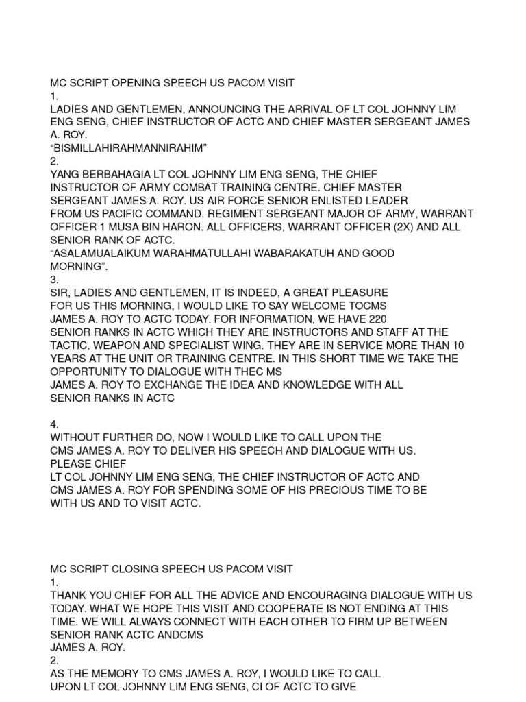 Script Mc Seminar English