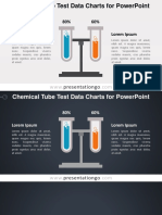 Chemical Tube Test Data Charts For Powerpoint: 80% 60% Lorem Ipsum Lorem Ipsum