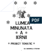 Iarna Proiect Tematic PDF