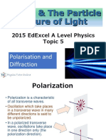 Polarisation and Diffraction