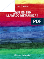 Garrett Brian - Que Es Eso Llamado Metafisica.pdf