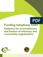 Telephony Guidance for Funders