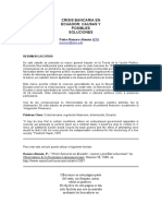 Crisis Bancaria en Ecuador