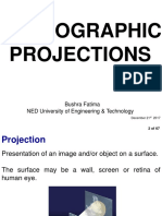 Orthographic Projections: Bushra Fatima NED University of Engineering & Technology