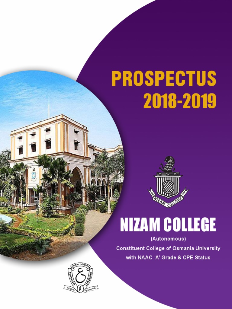 Prospectus1 PDF | PDF | University And College Admission | Course Credit