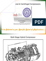 Analysis of Axial & Centrifugal Compressors: To Be Selected As Per Specific Speed of Applications