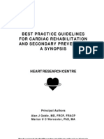 Best Practice Guidelines For Cardiac Rehabilitation and Secondary Prevention: A Synopsis