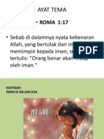 IMAN DALAM DOA