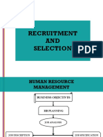 Recruitment & Selection