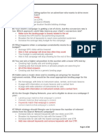 Adwords Fundamentals Exam Answers 2017: Page 1 of 20