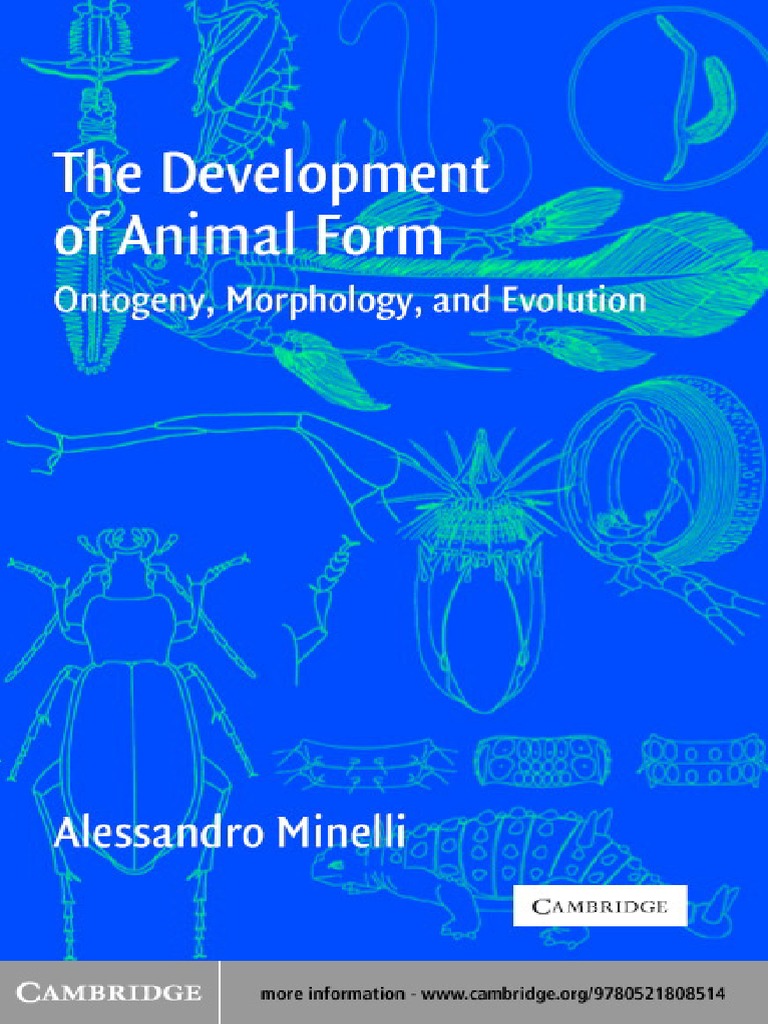 Minelli (2003) The Development of Animal Form PDF | PDF