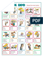 School Life Multiple Choice Icebreakers Oneonone Activities Reading Comprehens 57953