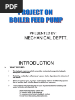 Mechanical Deptt.: Presented by