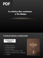 A crónica de costumes n Os Maias.odp
