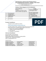 Pengumuman Pendaftaran Magister 2019