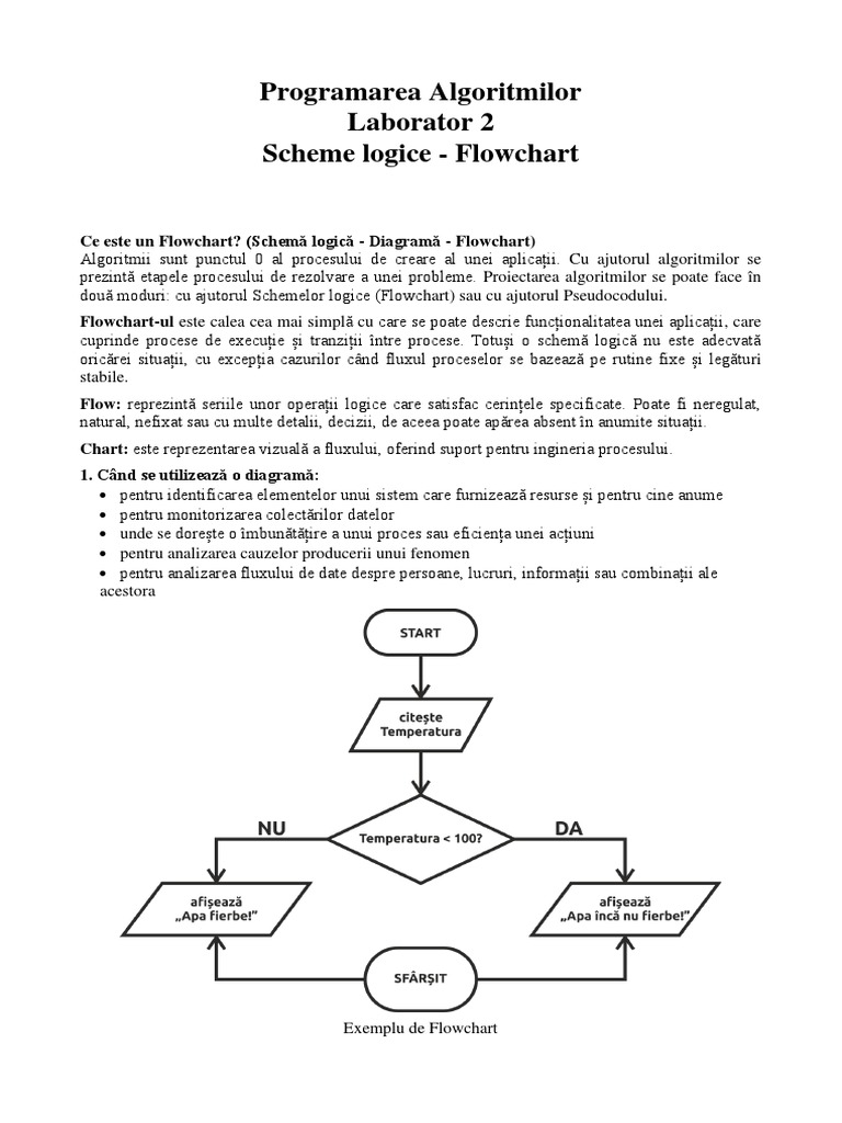 L2 - Algoritmi - Flowchart | PDF