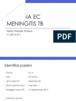 Sefalgia et causa Meningitis TB