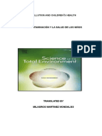 La Contaminación Y La Salud de Los Niños: Pollution and Children Health