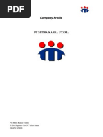 Download PT Mitra Karsa Utama Company Profile by andriasmku SN40294871 doc pdf