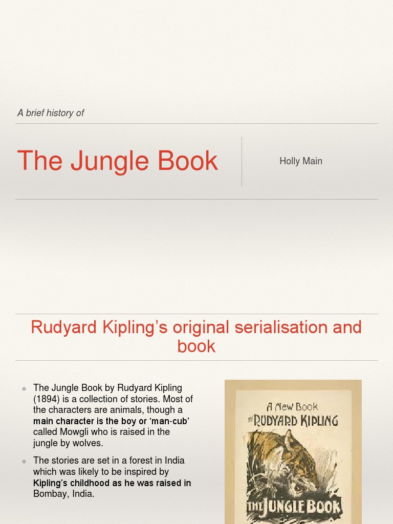 The Jungle Book Analysis | PDF | Shere Khan | Baloo