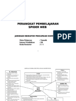 Perangkat Pembelajaran Perangkat Pembelajaran Perangkat Pembelajaran Spider Web Spider Web Spider Web