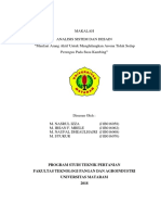 Makalah Ansis&Dsgn Kelompok 7