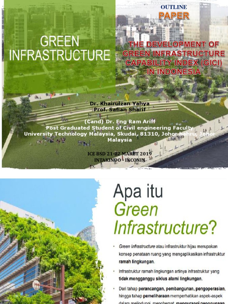 Green Infrastructure Capability Index Analysis | PDF | Cost–Benefit ...