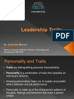 LS Leadership Traits Lecture 2