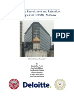 Deloitte Moscow Recruitment and Retention Strategies