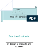 Real Time Constraints