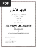 Download Fiqh al-Akbar - Imam Abu Hanifah by Rizwan Jamil SN4029641 doc pdf