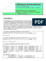 Javascript - Les Strings (Chaînes de Caractères)