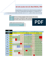 Calendarizacion 2019