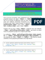 Propriétés des objets « Object » Et « Reflect »