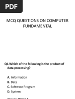 Basic Computer Quiz Questions With Answers | PDF | C (Programming ...