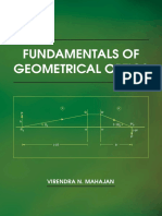 (Press Monograph) Virendra N. Mahajan-Fundamentals of Geometrical Optics-Society of Photo Optical (2014) PDF