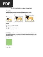 Ejercicios de Semejanza Res PDF