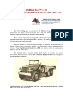 Dodge 6x6 Wc- 63 Da Força Expedicionária Brasileira